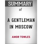 A Gentleman in Moscow by amor towles