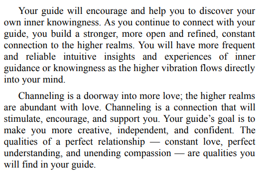 Opening to Channel by Sanaya Roman 