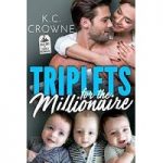 Triplets for The Millionaire by K.C. Crowne